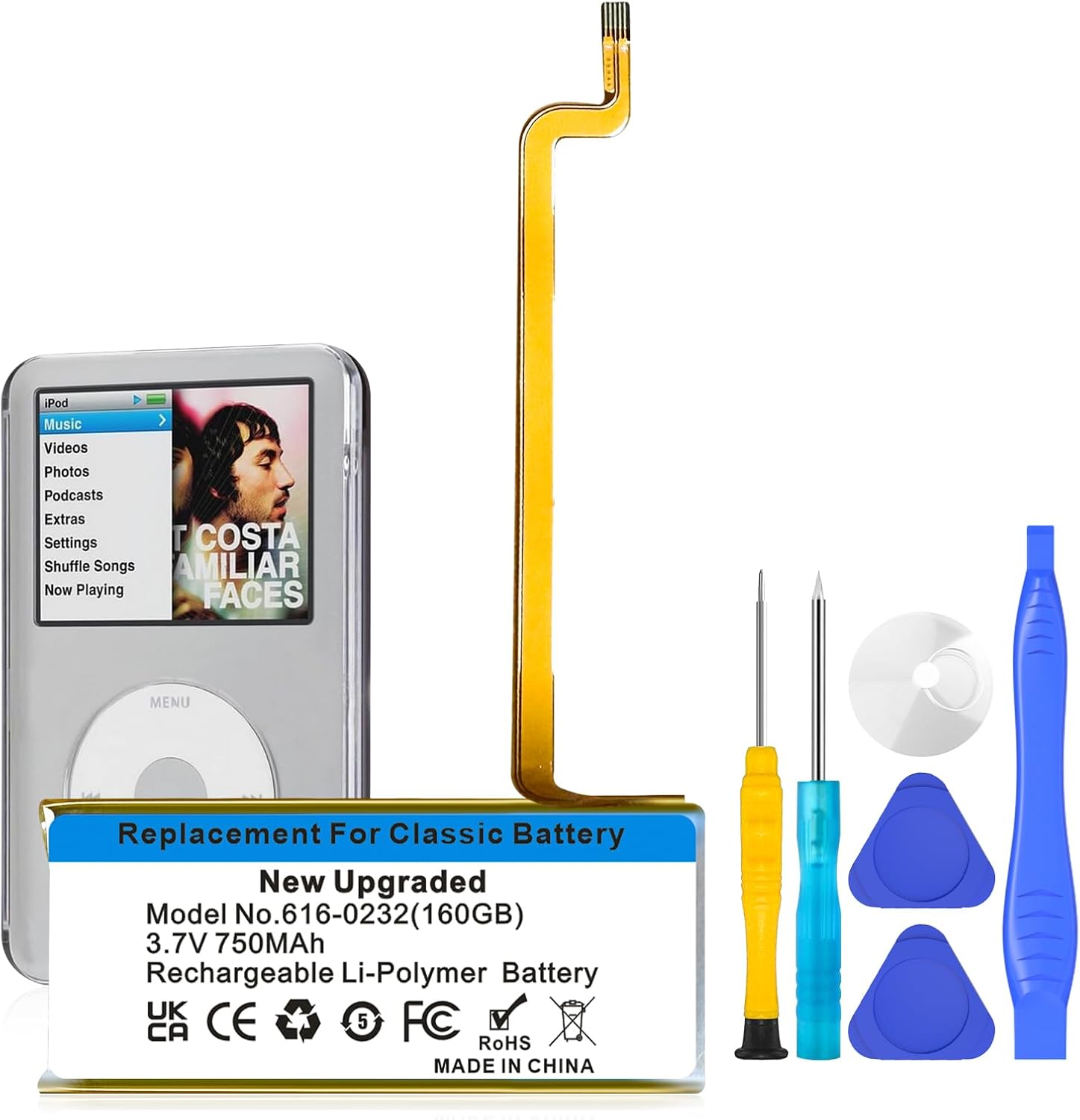 IPod Classic Battery Replacement Battery For IPod Classic 30GB